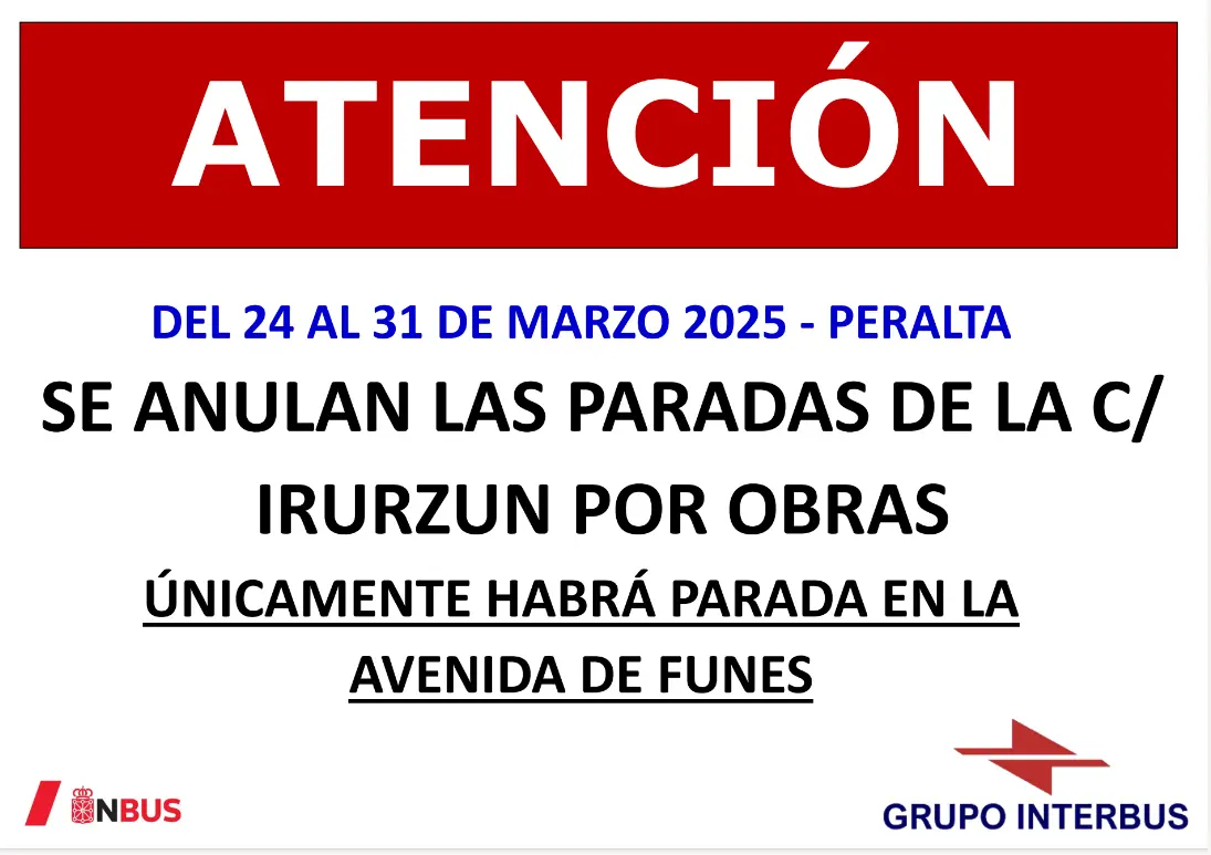 Aviso anulación Peralta