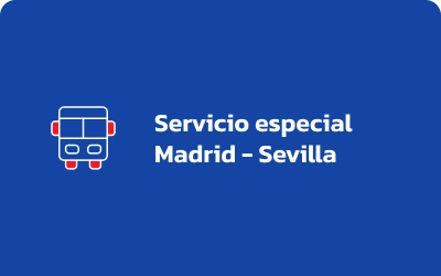 Imagen nueva post servicio especial Madrid - Sevilla